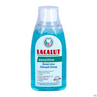 Mundwasser/spuelung Lacalut Sensitive Zahnspuelloesung 300ml, A-Nr.: 4308404 - 06