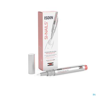 Sie sehen eine Packung Nagel Staerker Isdin Si-nails 2,5ml, Produktbild: 03 Nagel Staerker Isdin Si-nails 2,5ml, A-Nr.: 5130032 - 03