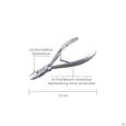 Sie sehen eine Packung Nagel Zange Canal Rostfrei Eckenzange 13cm 3014- 1st, Produktbild: 02 Nagel Zange Canal Rostfrei Eckenzange 13cm 3014- 1st, A-Nr.: 4786351 - 02