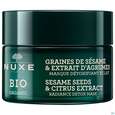 Sie sehen eine Packung Nuxe Bio Sesame Seeds+citrus Extrakt Radiance Detox Mask 50ml, Produktbild: 05 Nuxe Bio Sesame Seeds+citrus Extrakt Radiance Detox Mask 50ml, A-Nr.: 5607824 - 05