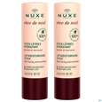 Sie sehen eine Packung Nuxe Reve De Miel Duo Lip Moist Stick 2x4g 1pk, Produktbild: 01 Nuxe Reve De Miel Duo Lip Moist Stick 2x4g 1pk, A-Nr.: 4920097 - 01