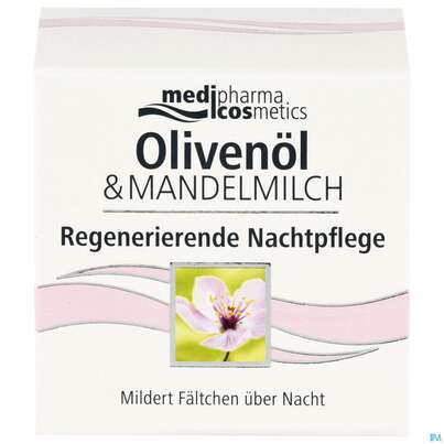 Oliven -mandelmilch Nachtpflege Regenerierende 50ml, A-Nr.: 3620039 - 01