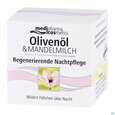 Sie sehen eine Packung Oliven -mandelmilch Nachtpflege Regenerierende 50ml, Produktbild: 04 Oliven -mandelmilch Nachtpflege Regenerierende 50ml, A-Nr.: 3620039 - 04