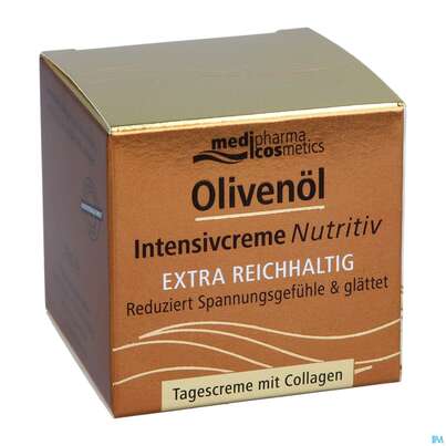 Sie sehen eine Packung Oliven Oel Dr.theiss Intensiv Creme Nutritiv Tag 50ml, Produktbild: 04 Oliven Oel Dr.theiss Intensiv Creme Nutritiv Tag 50ml, A-Nr.: 4915334 - 04