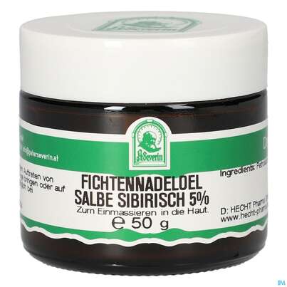 Pater Severin Fichtennadelöl Salbe Sibirisch 5%, A-Nr.: 5357801 - 02
