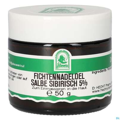 Pater Severin Fichtennadelöl Salbe Sibirisch 5%, A-Nr.: 5357801 - 03