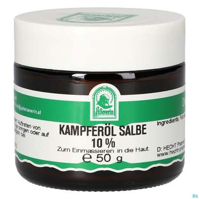 Pater Severin Kampferöl Salbe 10%, A-Nr.: 5340077 - 02