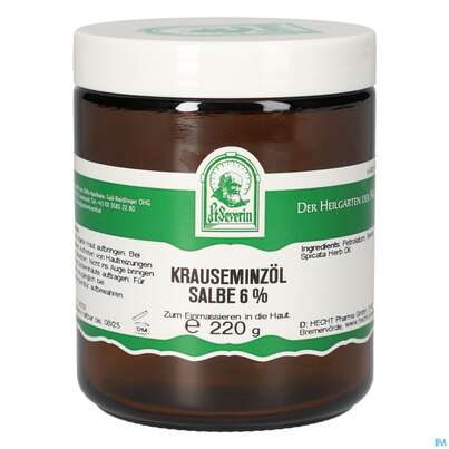 Pater Severin Krauseminzöl Salbe 6%, A-Nr.: 5340143 - 01