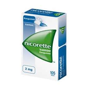 Nicorette Kaugummi 4mg ohne Geschmack, A-Nr.: 0694178 - 01