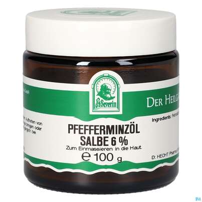 Pater Severin Pfefferminzöl Salbe 6%, A-Nr.: 5304124 - 02