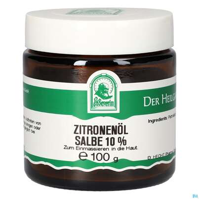 Pater Severin Zitronenöl Salbe 10%, A-Nr.: 5340462 - 02