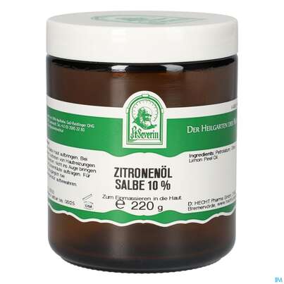 Pater Severin Zitronenöl Salbe 10%, A-Nr.: 5340479 - 01