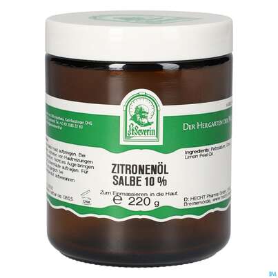 Pater Severin Zitronenöl Salbe 10%, A-Nr.: 5340479 - 02