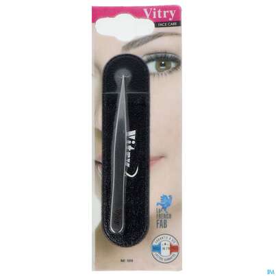 Sie sehen eine Packung Pinzetten Vitry/rostfrei Spitz 8cm 1019 1st, Produktbild: 02 Pinzetten Vitry/rostfrei Spitz 8cm 1019 1st, A-Nr.: 4633050 - 02