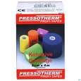 Sie sehen eine Packung Pressotherm Bandage Kohaesive Elastische Fixierbinde Selbst Haftend Rot 8cmx 1st, Produktbild: 01 Pressotherm Bandage Kohaesive Elastische Fixierbinde Selbst Haftend Rot 8cmx 1st, A-Nr.: 4251035 - 01