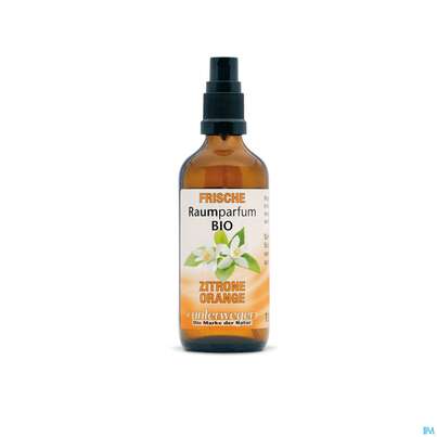 Sie sehen eine Packung Raumparfum Bio Frische Zitrone Orange 100ml, Produktbild: 02 Raumparfum Bio Frische Zitrone Orange 100ml, A-Nr.: 4364265 - 02