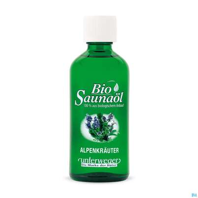 Sie sehen eine Packung Saunaoel Bio Alpenkraeuter 100ml, Produktbild: 02 Saunaoel Bio Alpenkraeuter 100ml, A-Nr.: 3898734 - 02