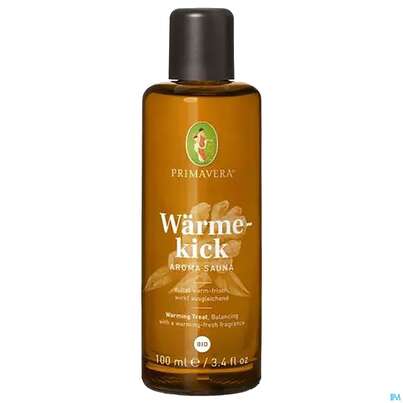 Sie sehen eine Packung Saunaoel Primavera Aroma Bio Waermekick 100ml, Produktbild: 02 Saunaoel Primavera Aroma Bio Waermekick 100ml, A-Nr.: 5683038 - 02