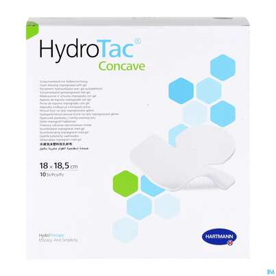 Schaumverband Hydrotac Concave 18x 18,5cm 10st, A-Nr.: 4134105 - 04