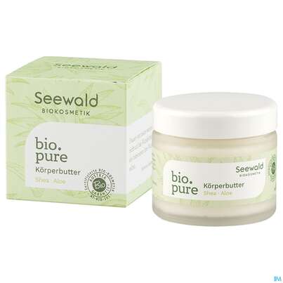 Sie sehen eine Packung Seewald Bio.pure Körperbutter 100ml, Produktbild: 02 Seewald Bio.pure Körperbutter 100ml, A-Nr.: 5379317 - 02