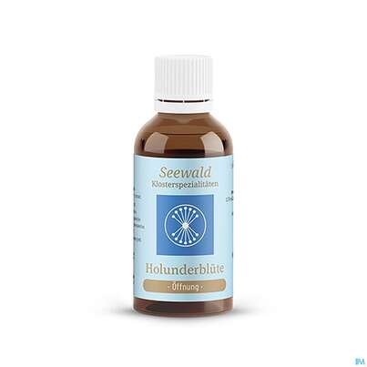 Sie sehen eine Packung Seewald Holunderblüte 50ml, Produktbild: 01 Seewald Holunderblüte 50ml, A-Nr.: 4624803 - 01