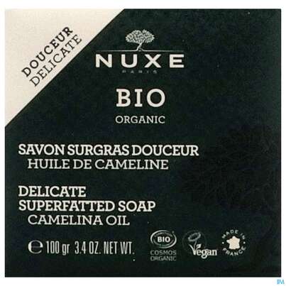 Seifen Nuxe Bio Soap Superfatted Camelina Oil Delicate Sensitiv 100g, A-Nr.: 5649952 - 01