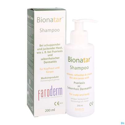 Sie sehen eine Packung Shampoon Boderm Bionatar 200ml, Produktbild: 05 Shampoon Boderm Bionatar 200ml, A-Nr.: 5051597 - 05