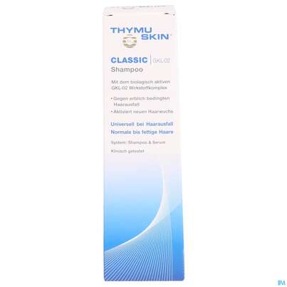 Sie sehen eine Packung Shampoon Thymuskin Classic 100ml, Produktbild: 01 Shampoon Thymuskin Classic 100ml, A-Nr.: 4287872 - 01
