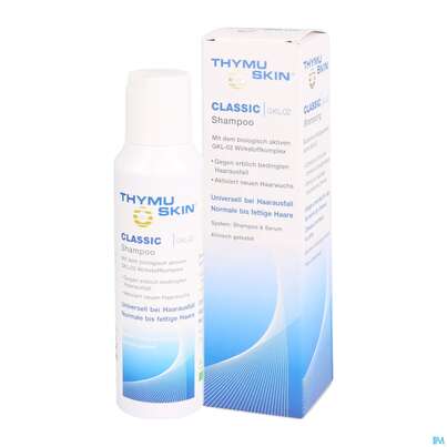 Sie sehen eine Packung Shampoon Thymuskin Classic 100ml, Produktbild: 04 Shampoon Thymuskin Classic 100ml, A-Nr.: 4287872 - 04