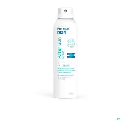 Sie sehen eine Packung Sonnenprodukte Isdin/post-solar After Sun Spray 200ml, Produktbild: 05 Sonnenprodukte Isdin/post-solar After Sun Spray 200ml, A-Nr.: 5570162 - 05