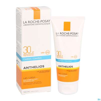Sie sehen eine Packung Sonnenprodukte La Roche Posay Anthelios 30 Uva19 Milch Samtig 100ml, Produktbild: 05 Sonnenprodukte La Roche Posay Anthelios 30 Uva19 Milch Samtig 100ml, A-Nr.: 3949118 - 05