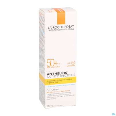 Sie sehen eine Packung Sonnenprodukte La Roche Posay Anthelios 50+ Anti-imperfections 50ml, Produktbild: 03 Sonnenprodukte La Roche Posay Anthelios 50+ Anti-imperfections 50ml, A-Nr.: 5060194 - 03