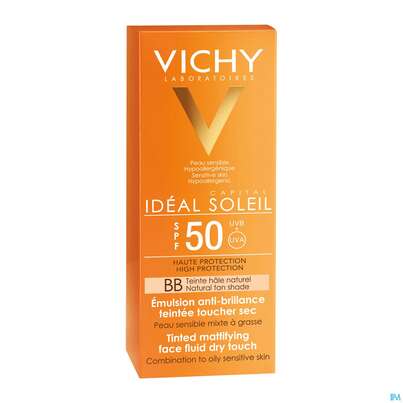 Sonnenprodukte Vichy Ideal Soleil Bb Dry Touch Fluid Lsf50 50ml, A-Nr.: 4180849 - 02