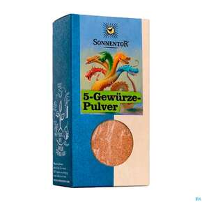 Sonnentor Gewuerzmischung/bio 5-gewuerze Pulver 01216 55g, A-Nr.: 5743697 - 01