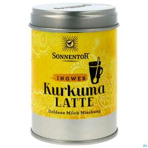 Sonnentor Kurkuma-latte Ingwer Bio Dose 09831 60g, A-Nr.: 4389153 - 01