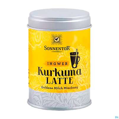 Sonnentor Kurkuma-latte Ingwer Bio Dose 09831 60g, A-Nr.: 4389153 - 02