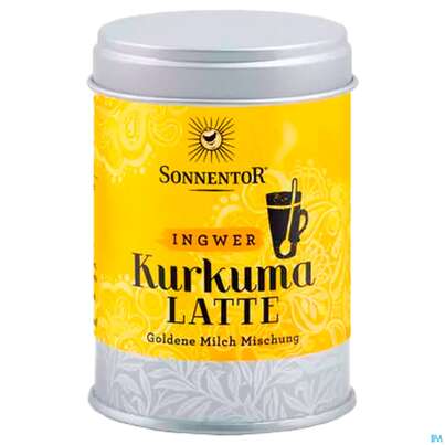 Sonnentor Kurkuma-latte Ingwer Bio Dose 09831 60g, A-Nr.: 4389153 - 03