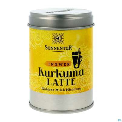 Sonnentor Kurkuma-latte Ingwer Bio Dose 09831 60g, A-Nr.: 4389153 - 04