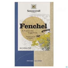 Sonnentor Tee/bio Fenchel Doppelkammmerbtl 02553 18st, A-Nr.: 5048276 - 01