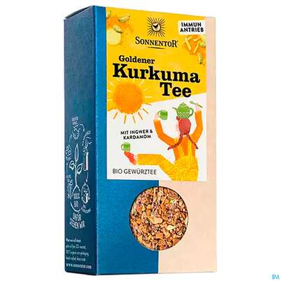 Sonnentor Tee/bio Gold Kurkuma Lose 00578 120g, A-Nr.: 5055371 - 03