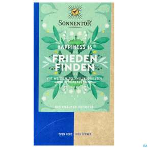 Sonnentor Tee/bio Happiness Is Tee Friede Finden 02587 18st, A-Nr.: 4899233 - 01