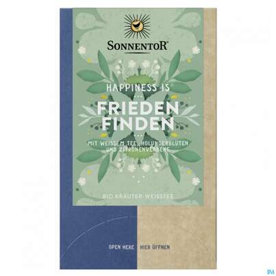 Sonnentor Tee/bio Happiness Is Tee Friede Finden 02587 18st, A-Nr.: 4899233 - 03