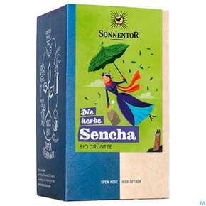 Sonnentor Tee/bio Herbe Sencha Beutel 02319 18st, A-Nr.: 5742404 - 01