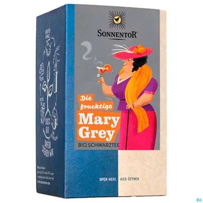 Sonnentor Tee/bio Mary Grey Beutel 02318 18st, A-Nr.: 5742396 - 02