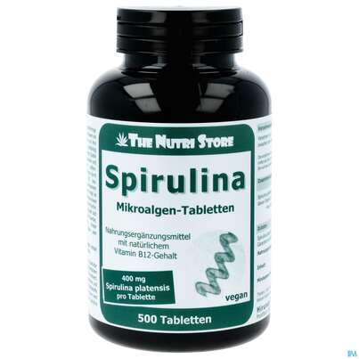 Spirulina Mikroalgen Tabl 400mg 500st, A-Nr.: 3204016 - 01