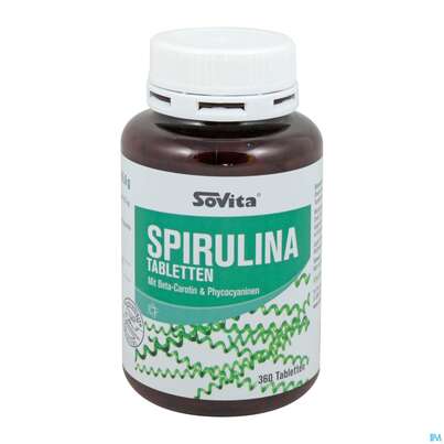 Spirulina Tabl Sovita Bio 360st, A-Nr.: 3863032 - 01