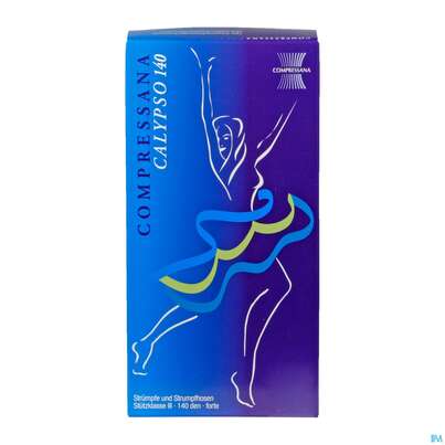 Sie sehen eine Packung Stuetzstruempfe Compressana Calypso Knie Stuetzklasse Iii Schwarz 140 Gr Iv/l 9015 2st, Produktbild: 04 Stuetzstruempfe Compressana Calypso Knie Stuetzklasse Iii Schwarz 140 Gr Iv/l 9015 2st, A-Nr.: 4764510 - 04