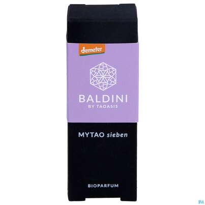 Sie sehen eine Packung Taoasis Naturparfum Mytao Sieben Demeter 15ml, Produktbild: 01 Taoasis Naturparfum Mytao Sieben Demeter 15ml, A-Nr.: 4237271 - 01
