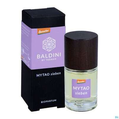 Sie sehen eine Packung Taoasis Naturparfum Mytao Sieben Demeter 15ml, Produktbild: 05 Taoasis Naturparfum Mytao Sieben Demeter 15ml, A-Nr.: 4237271 - 05