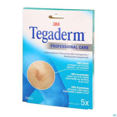 Tegaderm/film 10x 12cm 1626np Transparent- Verband 5st, A-Nr.: 5083516 - 02